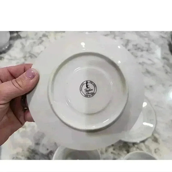 TAIHEI CHINA SPRINGTIME - JAPAN- SET OF 2 CUPS & 2 SAUCERS VINTAGE - Picture 5 of 6